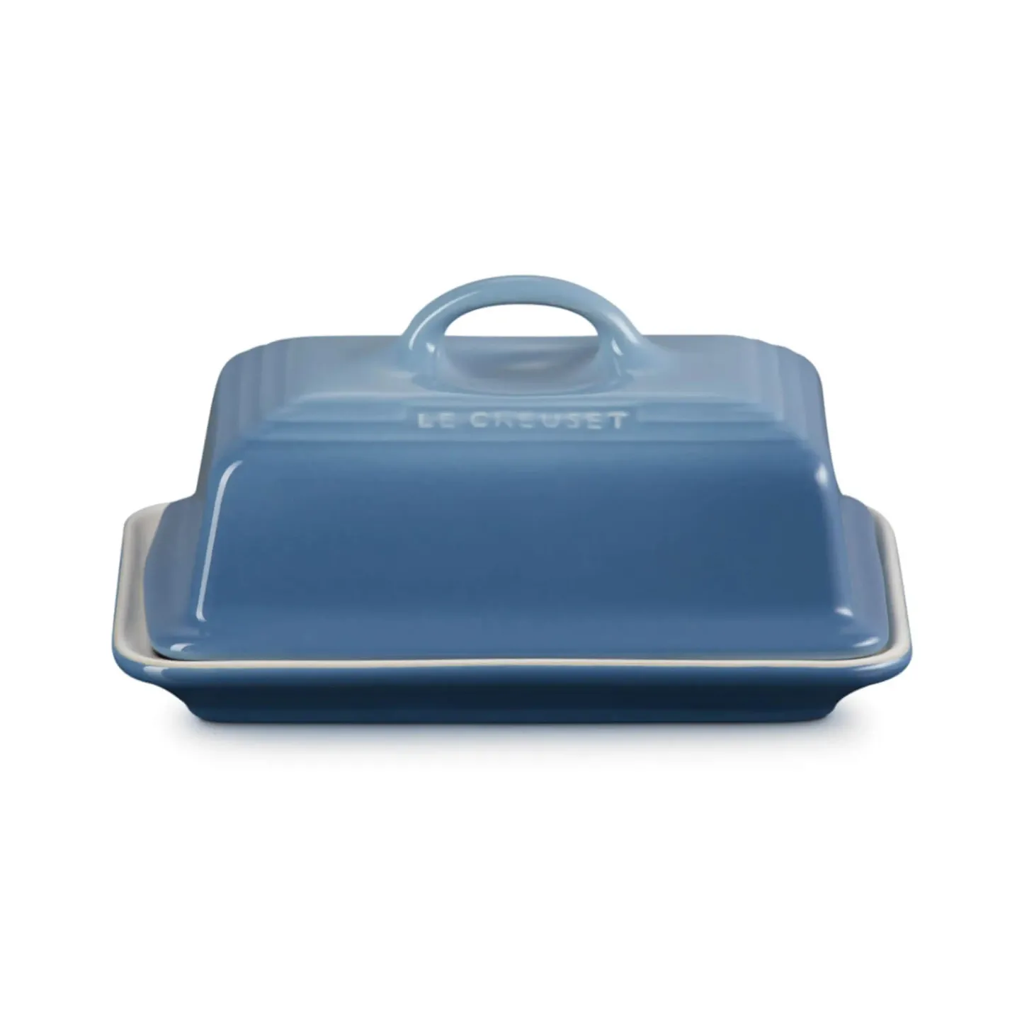 Le Creuset Stoneware Butter Dish - Chambray