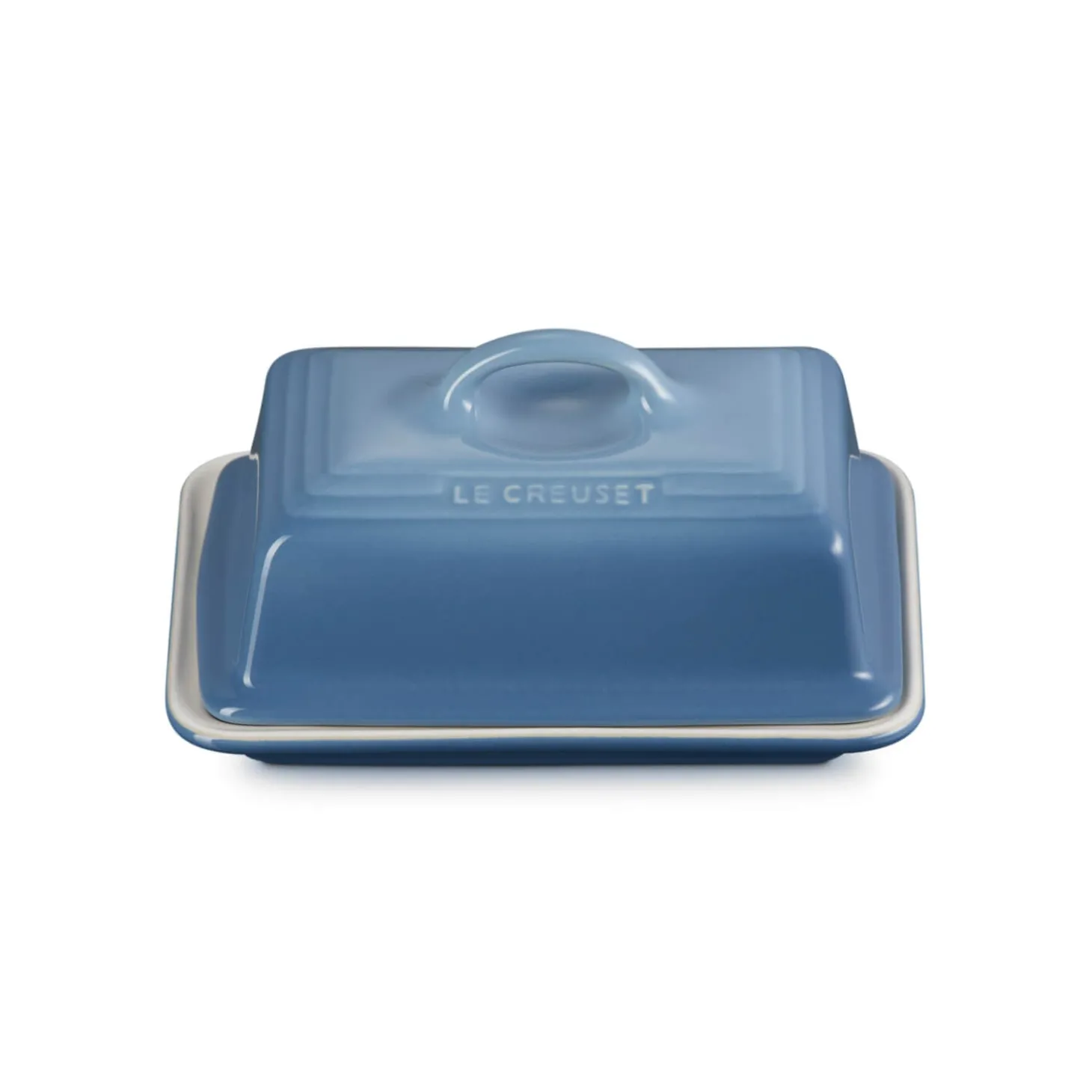 Le Creuset Stoneware Butter Dish - Chambray