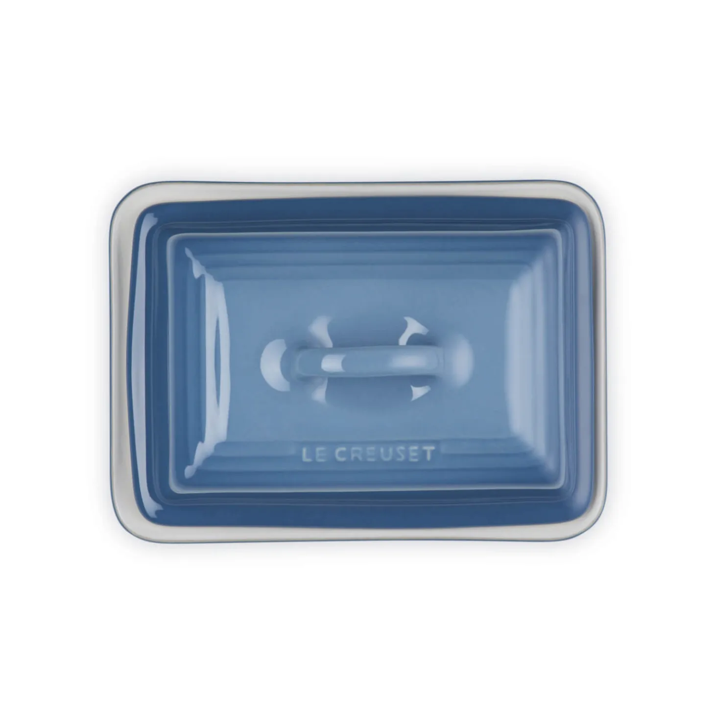 Le Creuset Stoneware Butter Dish - Chambray