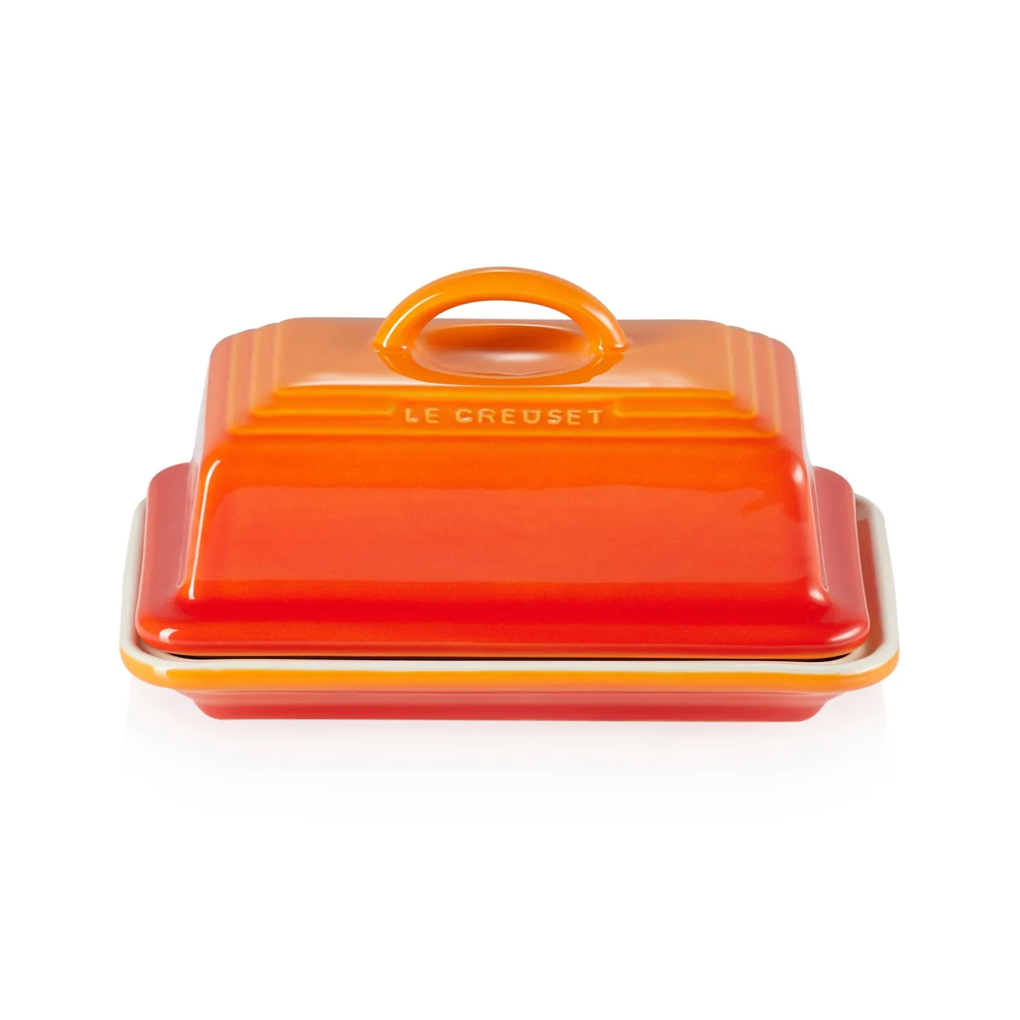 Le Creuset Stoneware Butter Dish - Volcanic
