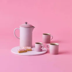 Le Creuset Stoneware Cafetiere - Shell Pink