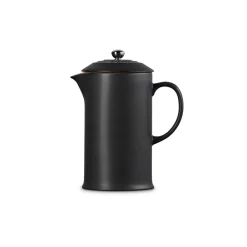 Le Creuset Stoneware Cafetiere - Satin Black