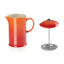 Le Creuset Stoneware Cafetiere - Volcanic