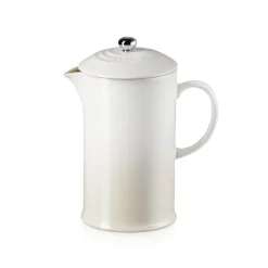 Le Creuset Stoneware Cafetiere - Meringue