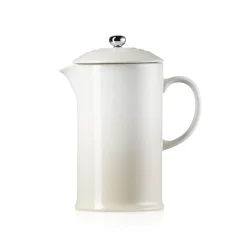 Le Creuset Stoneware Cafetiere - Meringue