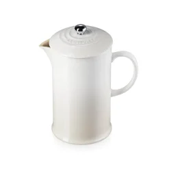 Le Creuset Stoneware Cafetiere - Meringue
