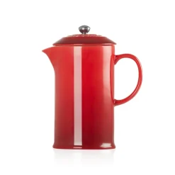 Le Creuset Stoneware Cafetiere - Cerise