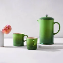 Le Creuset Stoneware Cafetiere - Bamboo