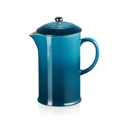 Le Creuset Stoneware Cafetiere - Deep Teal