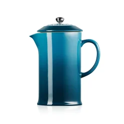 Le Creuset Stoneware Cafetiere - Deep Teal