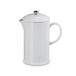 Le Creuset Stoneware Cafetiere - White