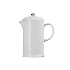 Le Creuset Stoneware Cafetiere - White