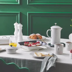 Le Creuset Stoneware Cafetiere - White