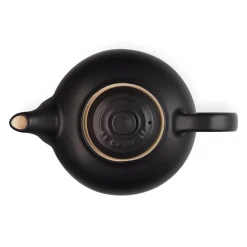 Le Creuset Stoneware Classic Teapot - Satin Black