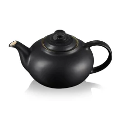 Le Creuset Stoneware Classic Teapot - Satin Black
