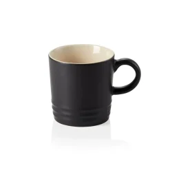 Le Creuset Stoneware Espresso Mug - Satin Black