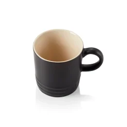 Le Creuset Stoneware Espresso Mug - Satin Black