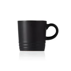 Le Creuset Stoneware Espresso Mug - Satin Black