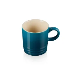 Le Creuset Stoneware Espresso Mug - Deep Teal