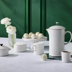 Le Creuset Stoneware Espresso Mug - White