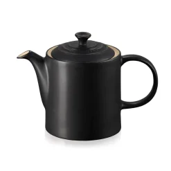 Le Creuset Stoneware Grand Teapot - Satin Black
