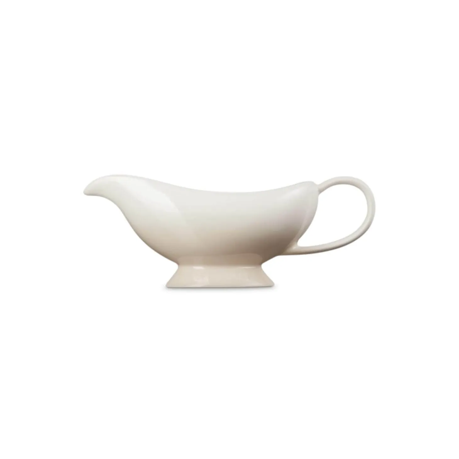 Le Creuset Stoneware Gravy Boat - Meringue