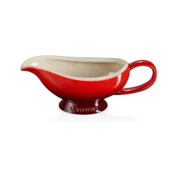Le Creuset Stoneware Gravy Boat - Cerise