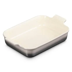 Le Creuset Stoneware Heritage 32cm Rectangular Deep Dish - Flint