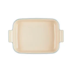 Le Creuset Stoneware Heritage 32cm Rectangular Deep Dish - Deep Teal