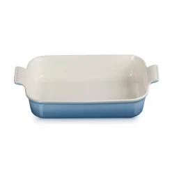 Le Creuset Stoneware Heritage 32cm Deep Rectangular Dish - Chambray