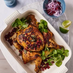 Le Creuset Stoneware Heritage 32cm Deep Rectangular Dish - Chambray