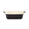 Le Creuset Stoneware Heritage 19cm Rectangular Dish - Matte Black