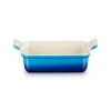 Le Creuset Stoneware Heritage 19cm Rectangular Deep  Dish - Azure