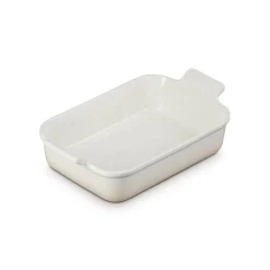 Le Creuset Stoneware Heritage 26cm Rectangular Deep Dish - Meringue