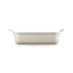 Le Creuset Stoneware Heritage 26cm Rectangular Deep Dish - Meringue