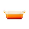 Le Creuset Stoneware Heritage 19cm Rectangular Deep Dish - Volcanic