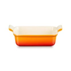 Le Creuset Stoneware Heritage 19cm Rectangular Deep Dish - Volcanic