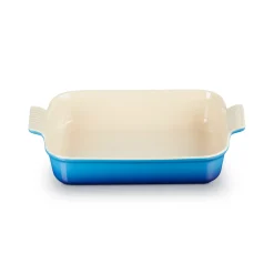 Le Creuset Stoneware Heritage 32cm Deep Rectangular Dish - Azure