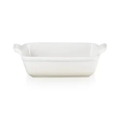 Le Creuset Stoneware Heritage 19cm Rectangular Deep Dish - Meringue