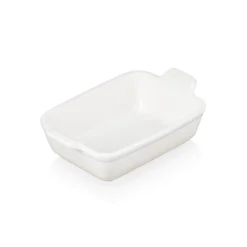 Le Creuset Stoneware Heritage 19cm Rectangular Deep Dish - Meringue