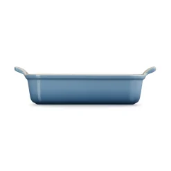 Le Creuset Stoneware Heritage 26cm Deep Rectangular Dish - Chambray