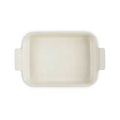 Le Creuset Stoneware Heritage 26cm Deep Rectangular Dish - Chambray