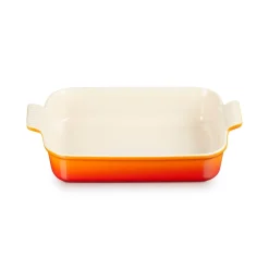 Le Creuset Stoneware Heritage 32cm Rectangular Deep Dish - Volcanic