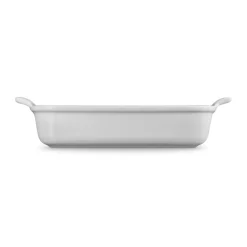 Le Creuset Stoneware Heritage 32cm Rectangular Deep Dish - White