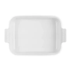 Le Creuset Stoneware Heritage 32cm Rectangular Deep Dish - White