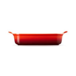 Le Creuset Stoneware Heritage 32cm Rectangular Dish - Cerise