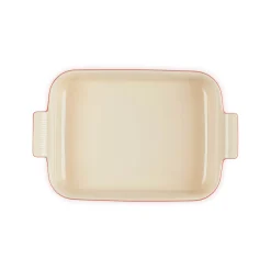 Le Creuset Stoneware Heritage 32cm Rectangular Dish - Cerise