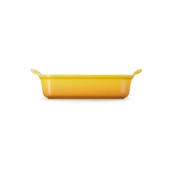 Le Creuset Stoneware Heritage 26cm Rectangular Deep  Dish - Nectar
