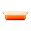Le Creuset Stoneware Heritage 26cm Rectangular Deep Dish - Volcanic