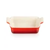 Le Creuset Stoneware Heritage 19cm Rectangular Dish - Cerise